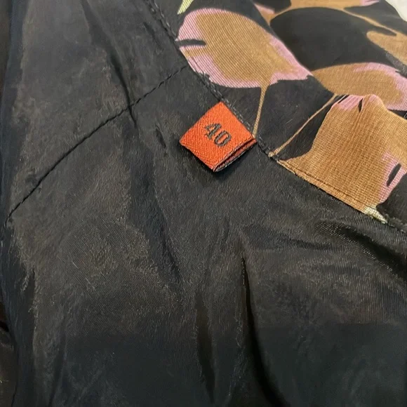 NWOT Missoni Italy 100% Silk Layered Ruffle Floral Watercolor Skirt 40 US 4 - Picture 5 of 7